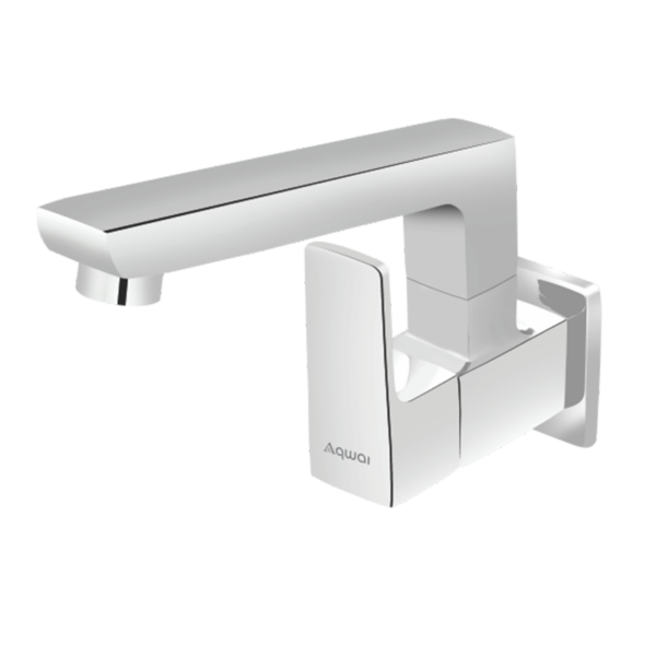 Sink Cock With Regular Swinging Spout With Flange (W/M) - Code: 2507