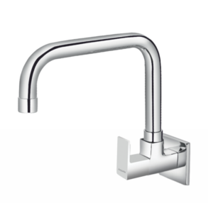 Sink Cock With Extended Swinging Spout With Flange (W/M) - Code: 2508