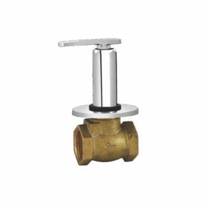 Flush Cock With Flange (25mm) - Code: 5014