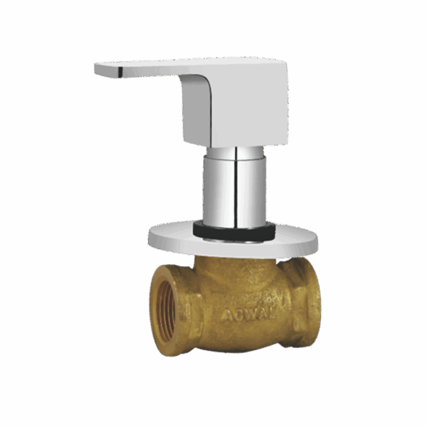 Concealed Stop Cock With Adjustable Wall Flange (15mm) - Code: 2512