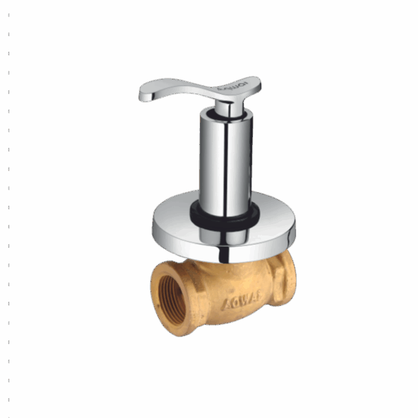 Concealed Stop Cock With Adjustable Wall Flange (20mm) - Code: 1113