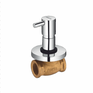 Concealed Stop Cock With Adjustable Wall Flange (20mm) - Code: 1313