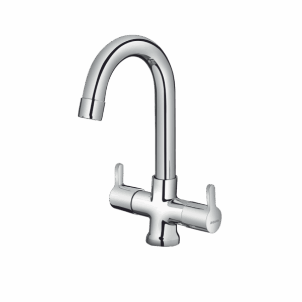 Central Hole Basin Mixer With Swinging Spout - Code: 1911