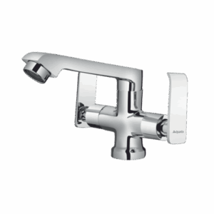 Central Hole Basin Mixer With Swinging Spout - Code: 1611-A