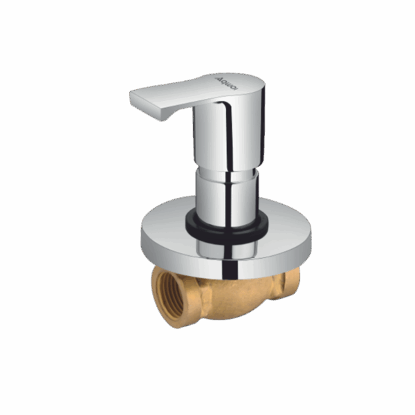 Concealed Stop Cock With Adjustable Wall Flange (15mm) - Code: 1712