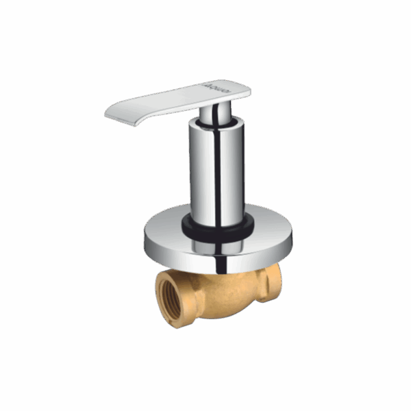 Concealed Stop Cock With Adjustable Wall Flange (15mm) - Code: 1612