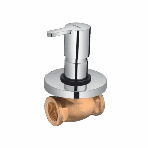 Concealed Stop Cock With Adjustable Wall Flange (20mm) - Code: 1913