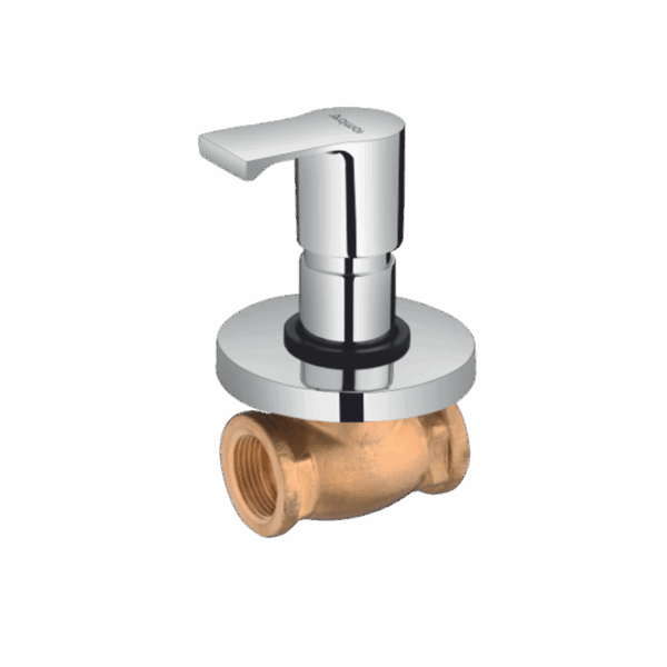 Concealed Stop Cock With Adjustable Wall Flange (20mm) - Code: 1713