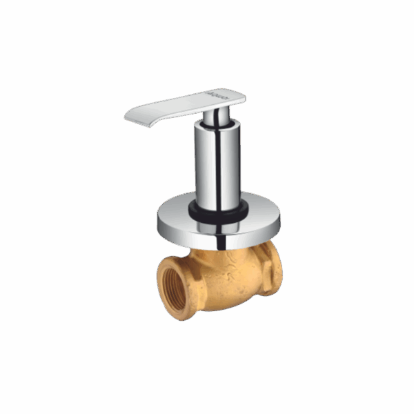 Concealed Stop Cock With Adjustable Wall Flange (20mm) - Code: 1613