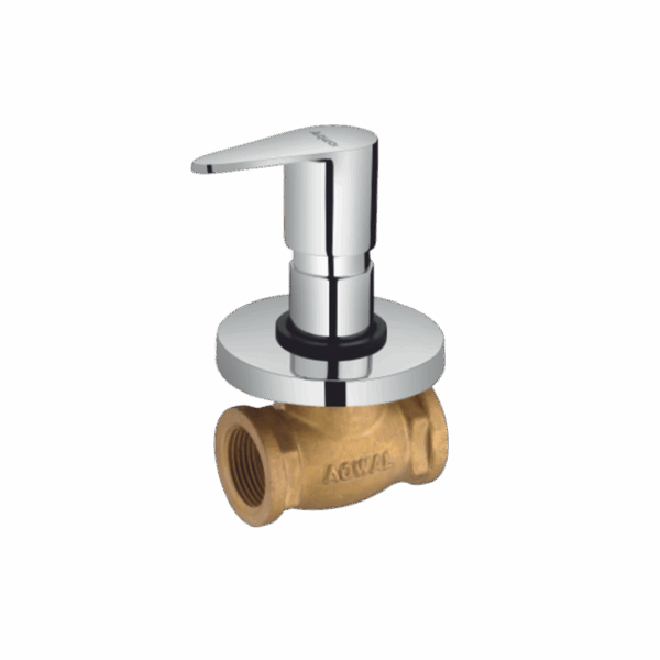Concealed Stop Cock With Adjustable Wall Flange (20mm) - Code: 1513
