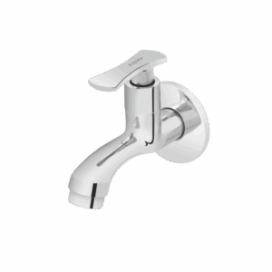 Long Body Bib Cock With Flange - Code: 5002
