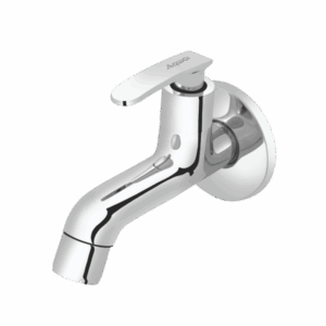 Long Body Bib Cock With Flange - Code: 5102