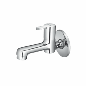 Long Body Bib Cock With Flange - Code: 1902