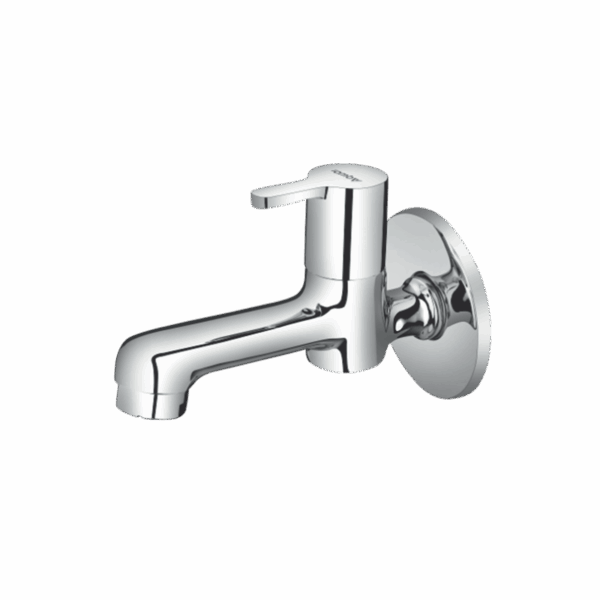 Long Body Bib Cock With Flange - Code: 1902
