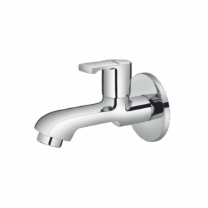 Long Body Bib Cock With Flange - Code: 1702