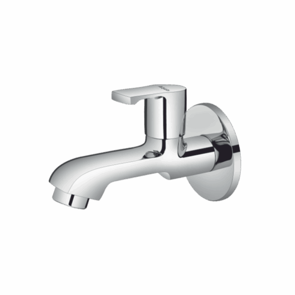 Long Body Bib Cock With Flange - Code: 1702