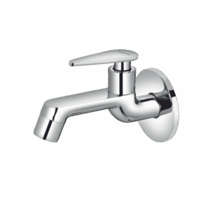 Long Body Bib Cock With Flange - Code: 1402