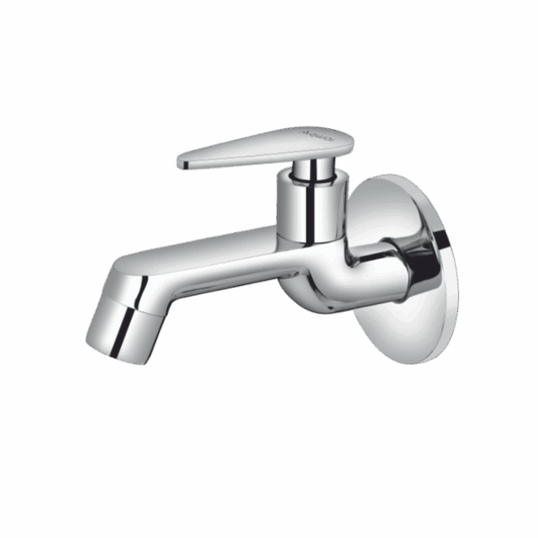 Long Body Bib Cock With Flange - Code: 1402
