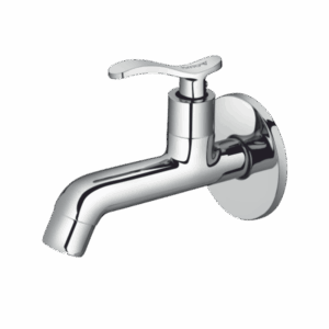 Long Body Bib Cock With Flange - Code: 1102