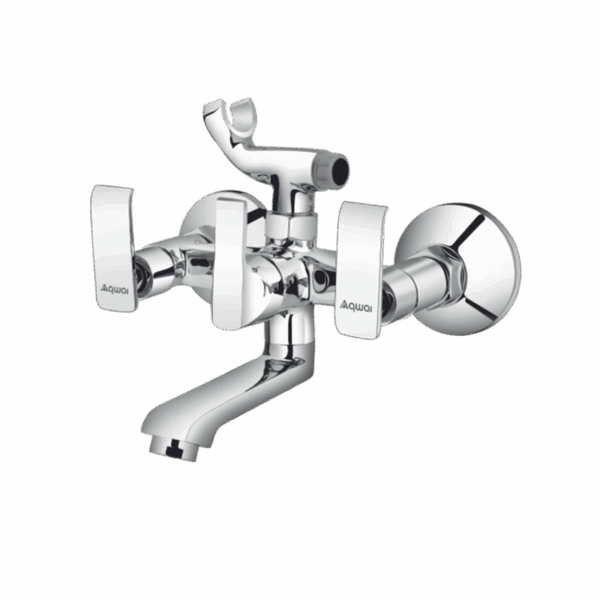 Wall Mixer With Crutch For Provision Of Hand Shower - Code: 1621