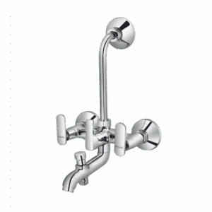 Wall Mixer 3 In 1 With Provision For Both Overhead And Hand Shower - Code: 1822