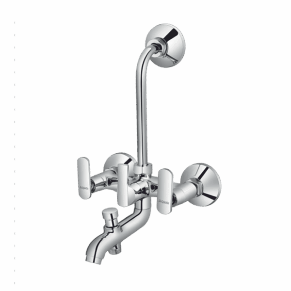 Wall Mixer 3 In 1 With Provision For Both Overhead And Hand Shower - Code: 1822