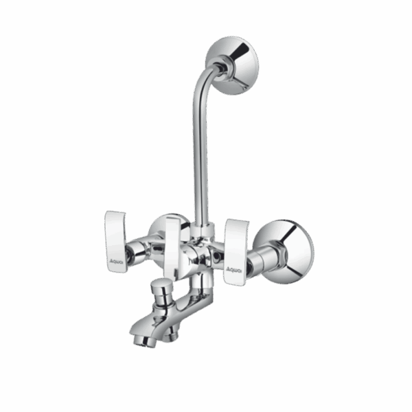 Wall Mixer 3 In 1 With Provision For Both Overhead And Hand Shower - Code: 1622