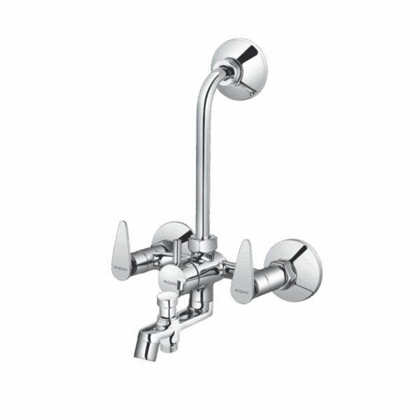 Wall Mixer 3 In 1 With Provision For Both Overhead And Hand Shower - Code: 1422