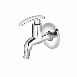 Nozzle Bib Cock With Flange - Code: 472