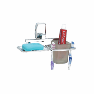 Soap Dish With Tumbler Holder - Code: 706