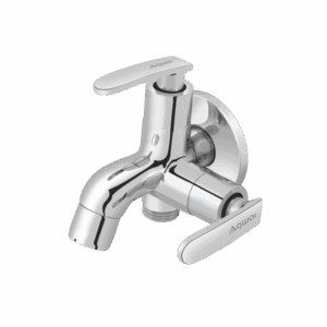 2 Way Bib Cock With Flange - Code: 5105