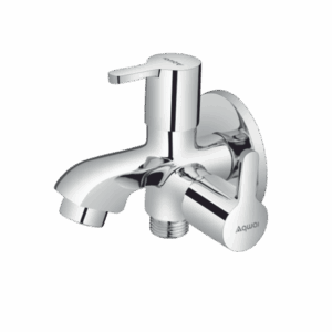 2 Way Bib Cock With Flange - Code: 1905