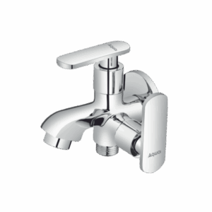 2 Way Bib Cock With Flange - Code: 1805
