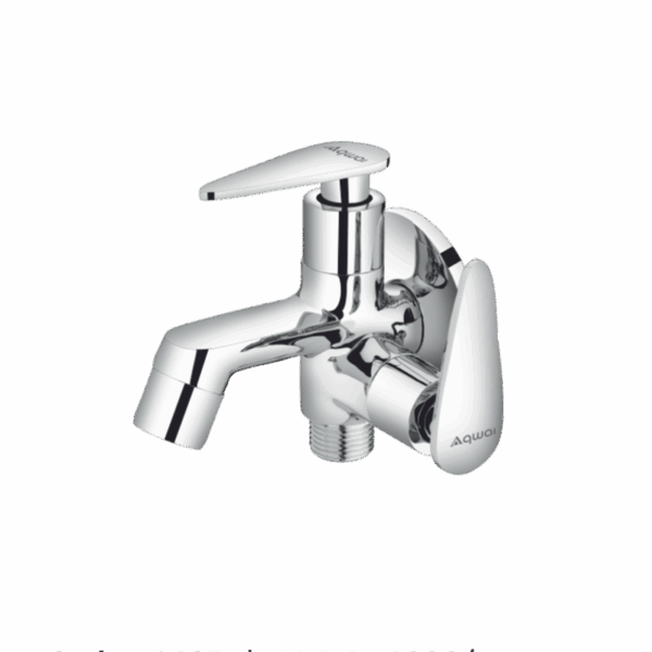 2 Way Bib Cock With Flange - Code: 1405