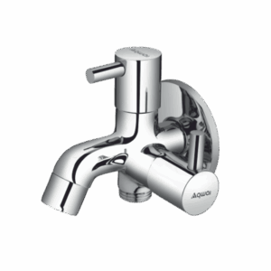 2 Way Bib Cock With Flange - Code: 1305