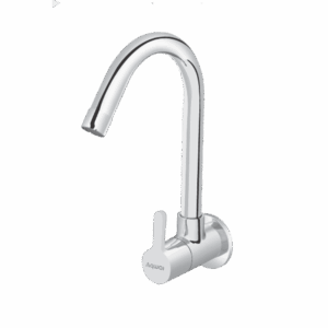 Sink Cock With Regular Swinging Spout With Flange (W/M) - Code: 2207