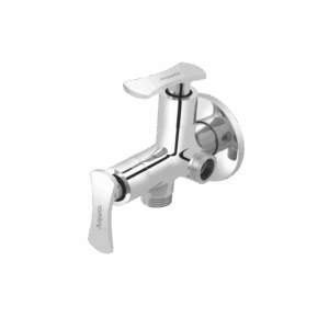 2 Way Angular Stop Cock With Flange - Code: 5006