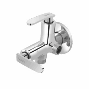 2 Way Angular Stop Cock With Flange - Code: 5106
