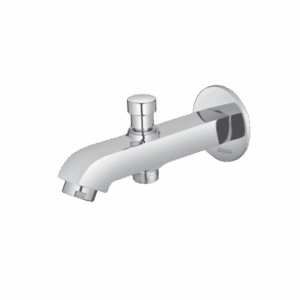 Bath Spout With Button Attachment For Hand Shower With Wall Flange - Code: 106