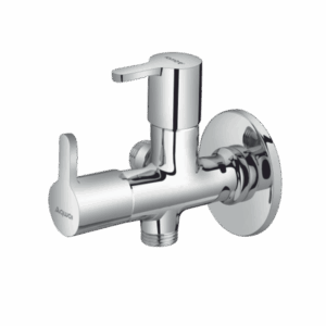 2 Way Angular Stop Cock With Flange - Code: 1906