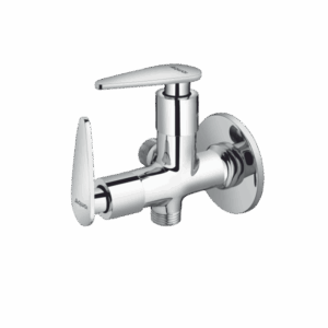 2 Way Angular Stop Cock With Flange - Code: 1406