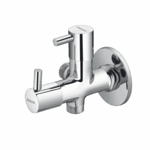 2 Way Angular Stop Cock With Flange - Code: 1306