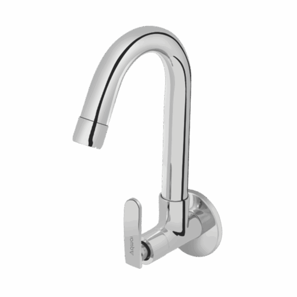 Sink Cock (W/M) With Flange - Code: 5107