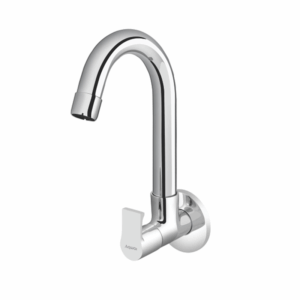 Sink Cock With Regular Swinging Spout With Flange (W/M) - Code: 1707