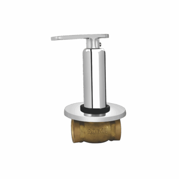 Concealed Stop Cock With Flange (15mm) - Code: 5112