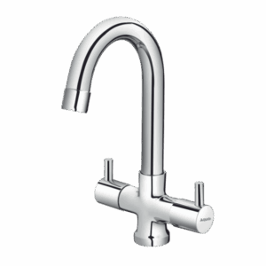 Central Hole Basin Mixer With. Swinging Spout - Code: 1311